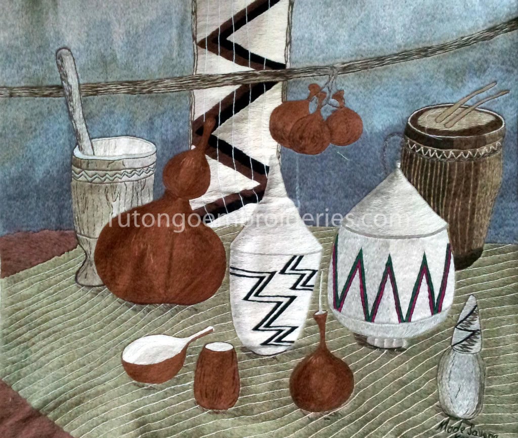 Rwandese Traditional Vessels