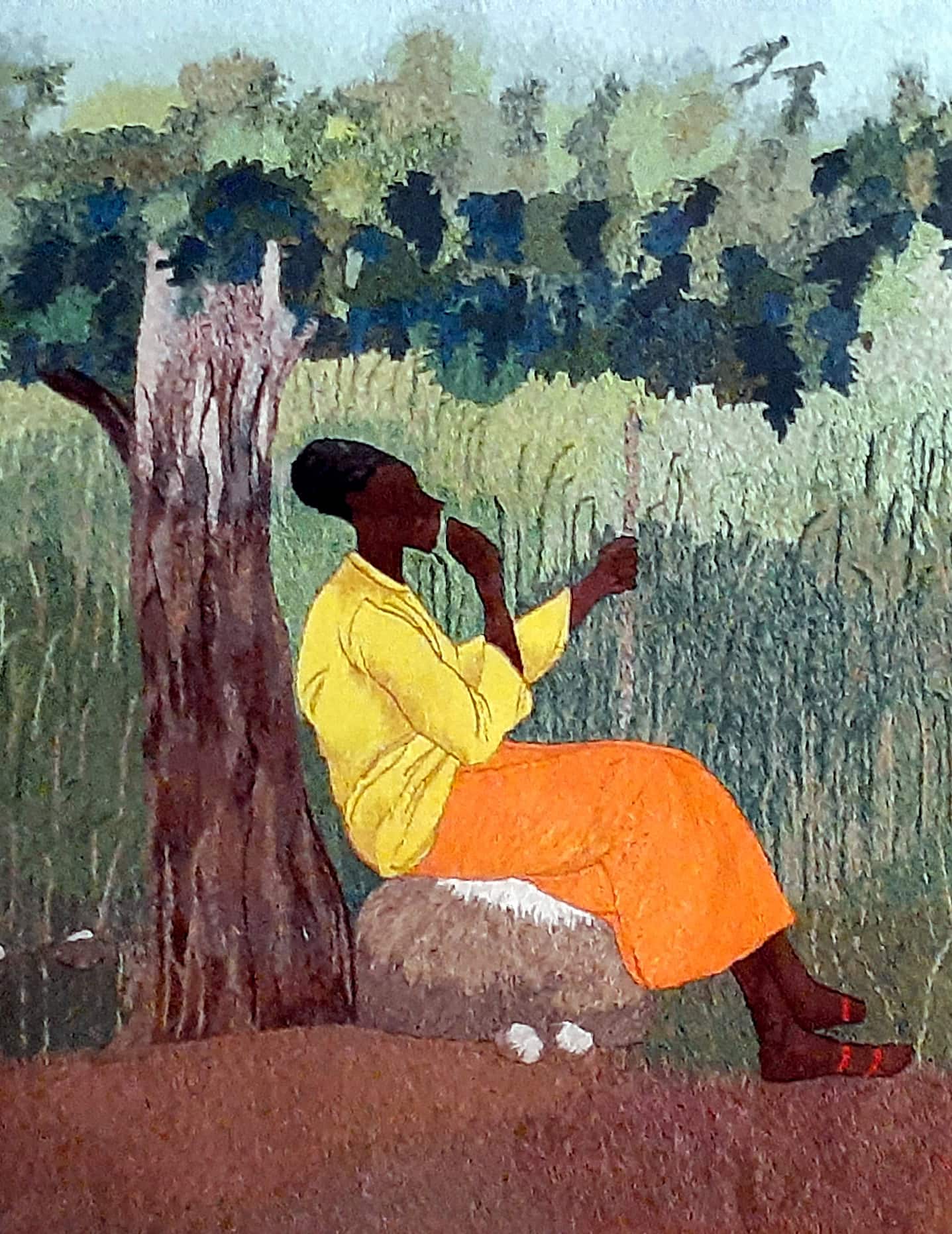 artwork for sale Contemplation (detail)